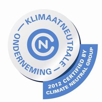 Klimaatneutraal Gegarandeerd certificaat voor Asito