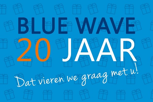 20-jarig jubileum voor Blue Wave