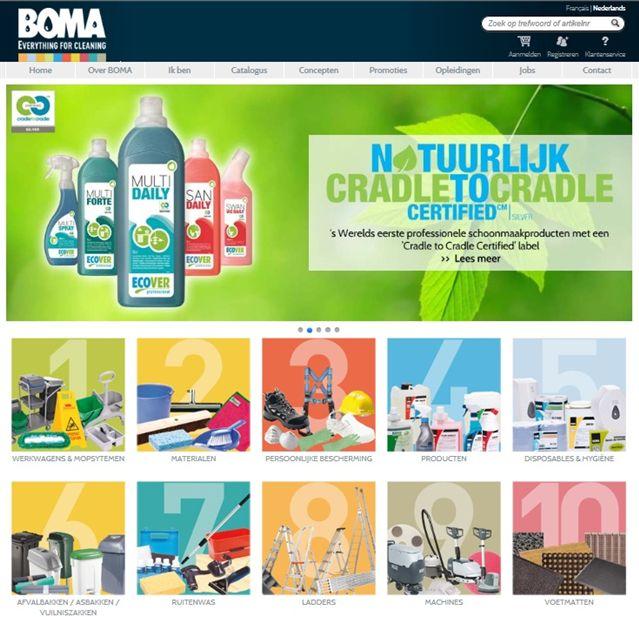 Nieuwe website BOMA