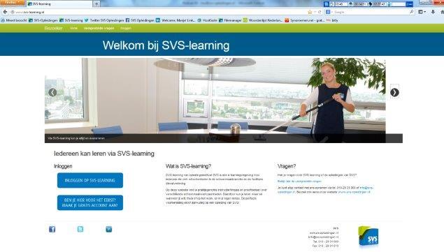 Gratis nieuw  e-learningplatform van SVS
