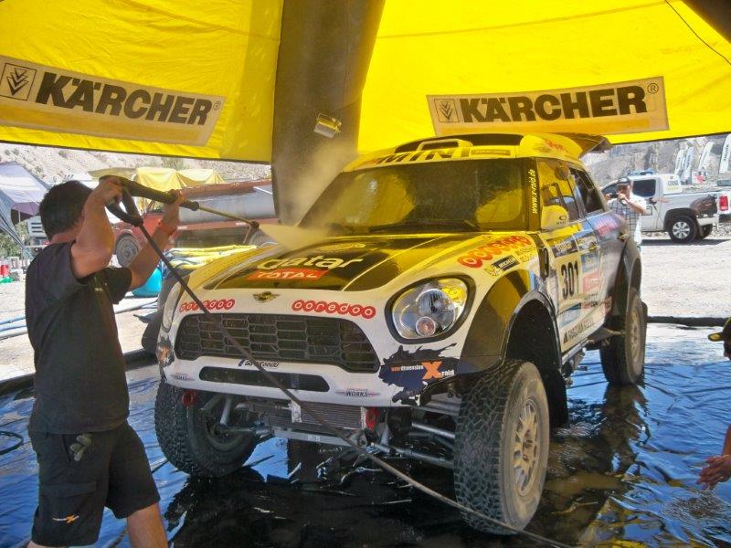 Kärcher deelt Dakar T-shirt uit
