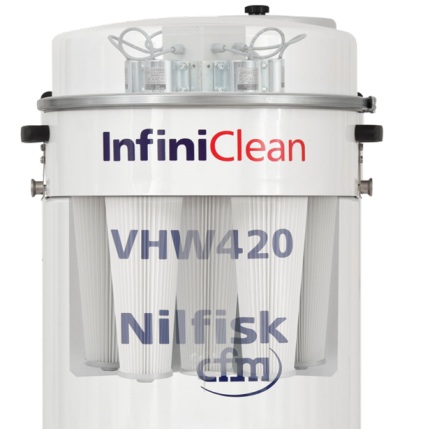 Nilfisk-CFM InfiniClean filterreinigingssysteem