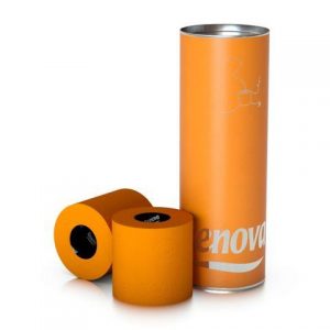EW levert oranje toiletpapier op Schiphol