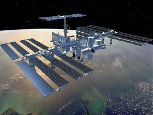 Asito maakt ruimtestation ISS schoon