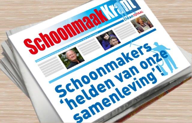 Schoonmaak Krant 2014 met keur aan prominenten!