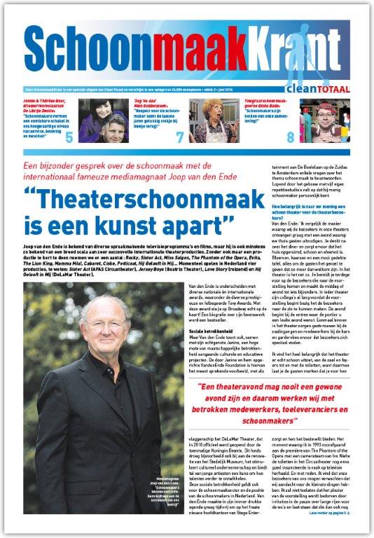 Schoonmaak Krant 2014 is uit!