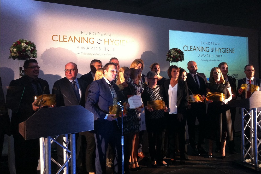 European Cleaning & Hygiene Awards Nederlands succcs CSU Breedweer BeSense