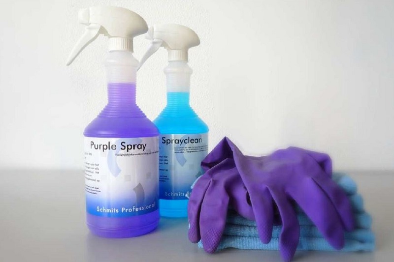 Nieuwe Sprayclean van Schmits Chemical Solutions Purple Spray