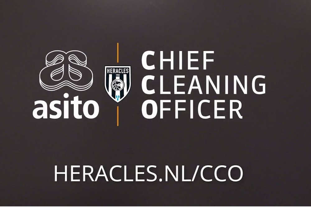 Eredivisieclub Heracles Almelo breidt team uit met Chief Cleaning Officer