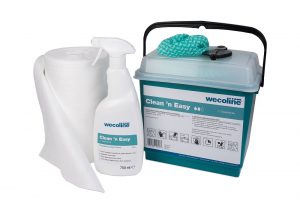 Wecoline toont nieuwe desinfectie producten op Interclean