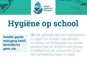 NVZ publiceert uitgave over reiniging en desinfectie scholen