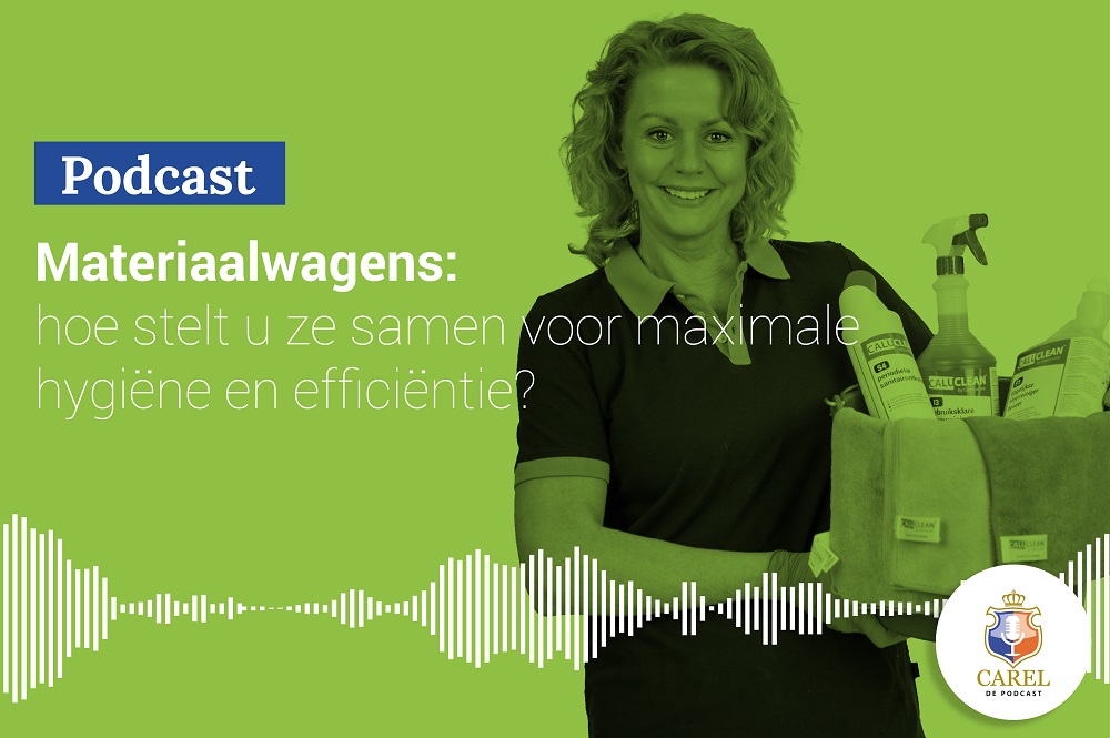 Podcast - Materiaalwagens: hoe stelt u ze samen voor maximale hygiëne en efficiëntie?