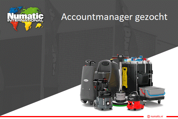 Numatic accountmanager België