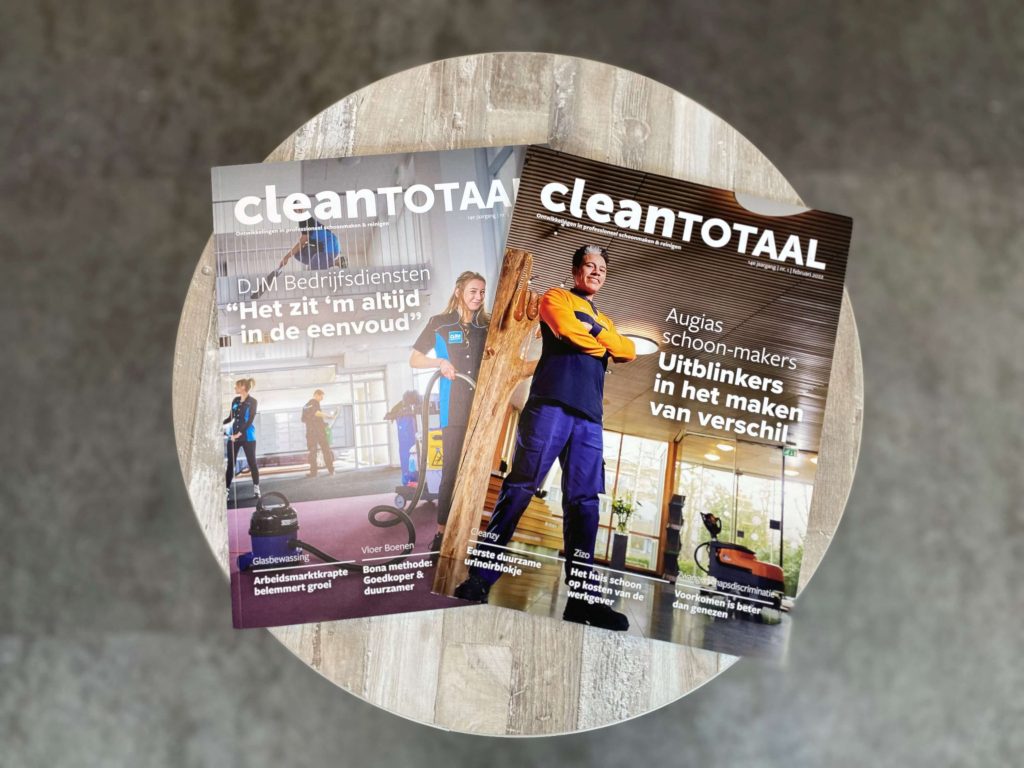 Vakblad Clean Totaal - het vakblad voor de schoonmaakprofessional uit de schoonmaaksector