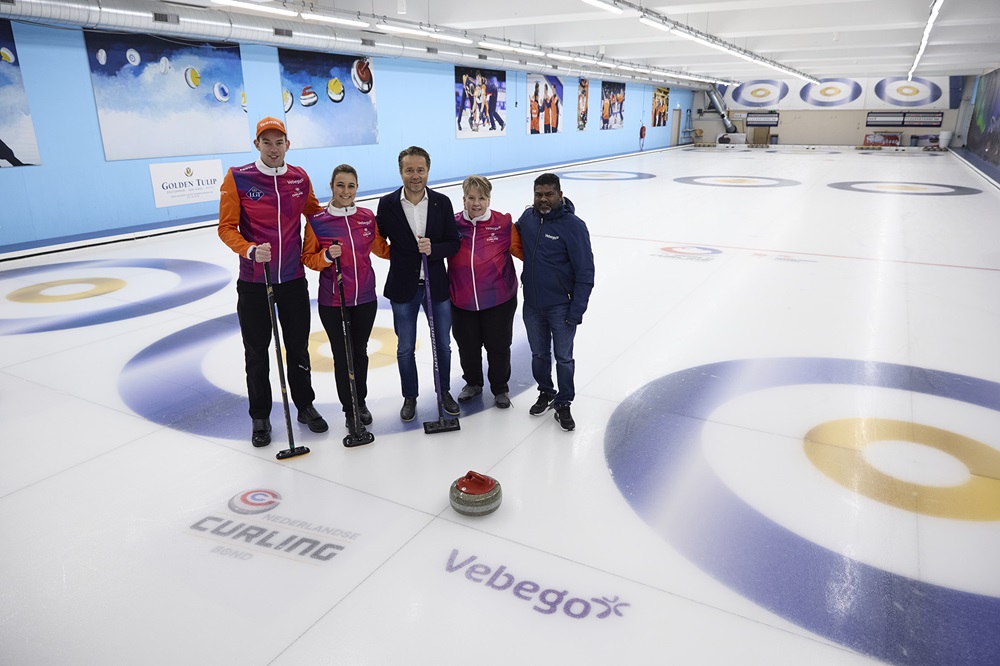 Vebego en Curling Bond werken samen voor ontwikkeling sport en Olympische ambities