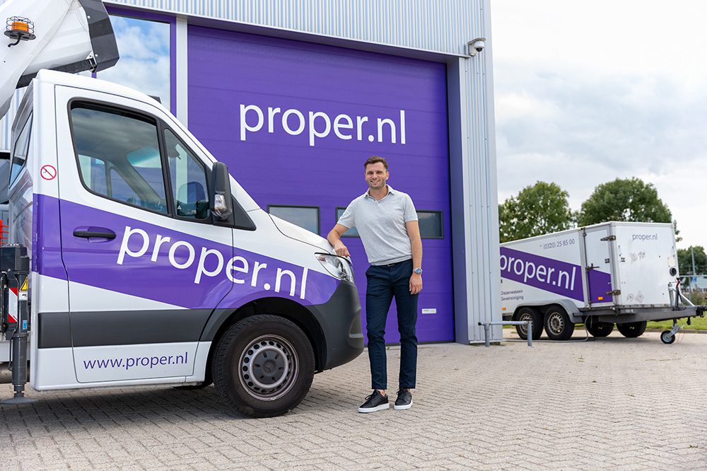 Hoe Proper uitgroeide tot specialist in glas- en gevelreiniging