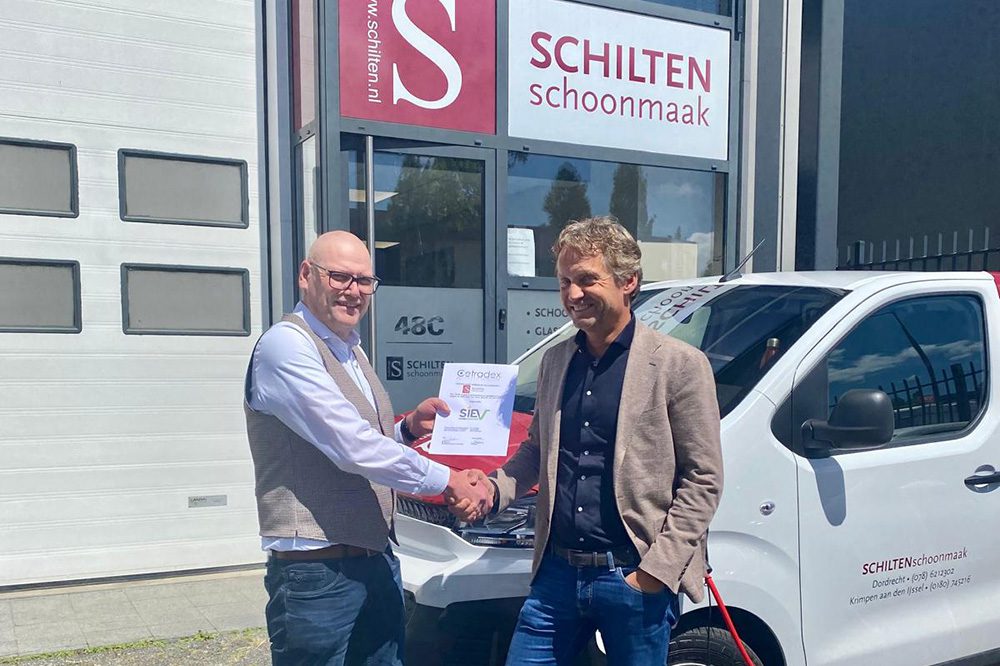 Schilten Schoonmaak behaalt het SIEV-keurmerk